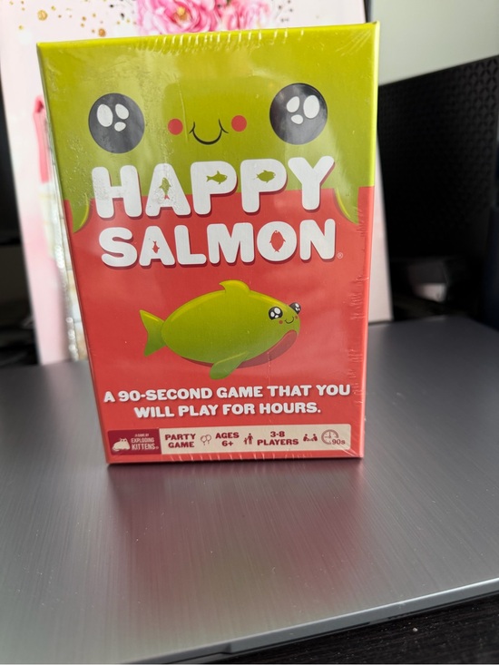 None Other - Happy Salmon Game ages 6+ NIB unopened